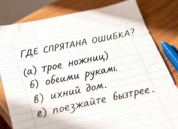 Лишь 1 из 7 россиян угадает, где ошибка, остальные уверены, что её нет - тест